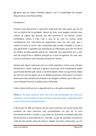 Deus é um delírio?