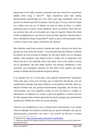 Deus é um delírio?