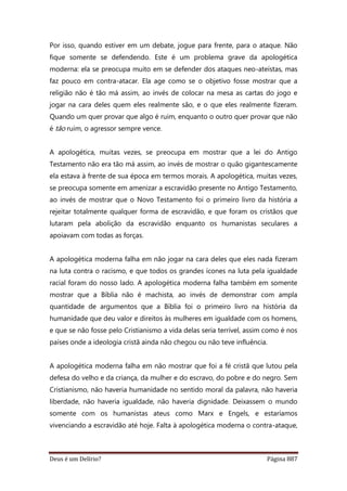 Deus é um delírio?