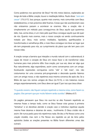 Deus é um delírio?