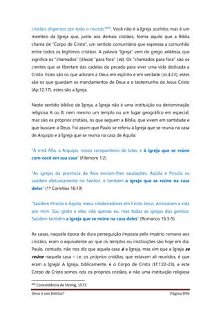 Deus é um delírio?