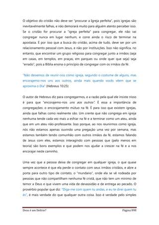 Deus é um delírio?