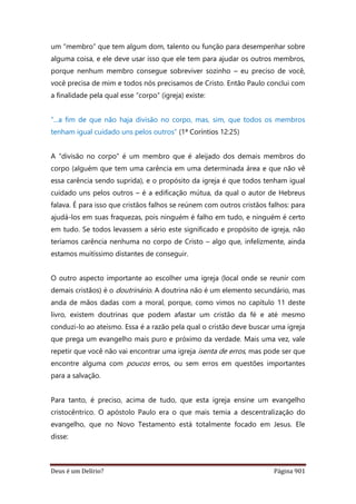 Deus é um delírio?