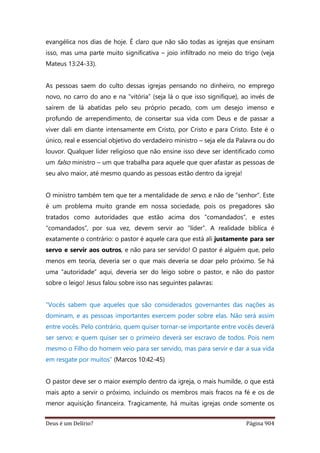 Deus é um delírio?