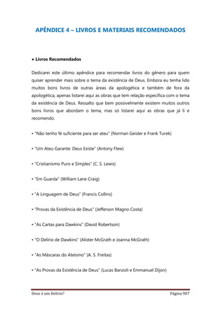 Deus é um delírio?