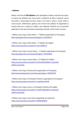 Deus é um delírio?