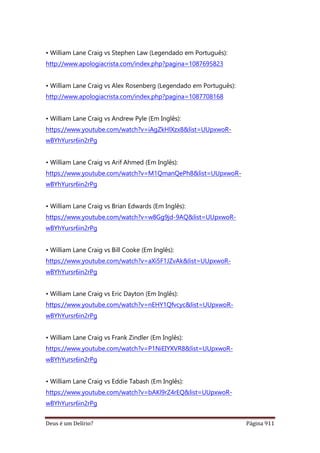 Deus é um delírio?