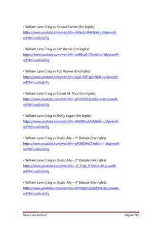 Deus é um delírio?