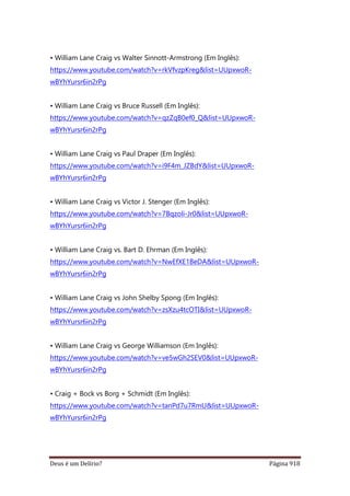 Deus é um delírio?