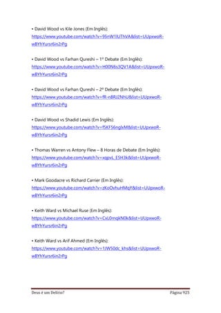 Deus é um delírio?