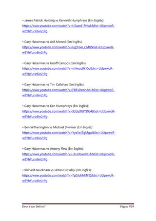 Deus é um delírio?