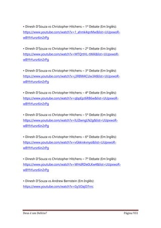 Deus é um delírio?