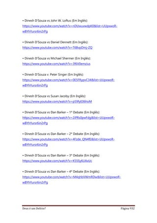 Deus é um delírio?