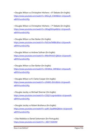 Deus é um delírio?