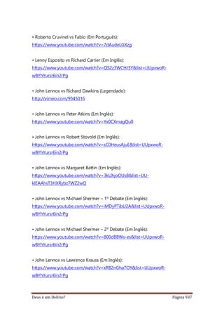 Deus é um delírio?