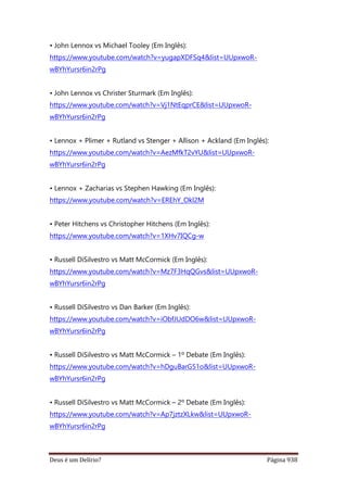 Deus é um delírio?