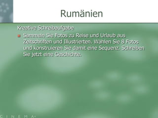Daniel, Juli, LeoAus dieser Sequenz kann man verstehen:Leo ist in Juli verliebtJuli liebt LeoJuli liebt DanielJuli ist sicher, dass Daniel sie liebtJuli hofft, dass Daniel sie liebtWie geht der Film weiter?Juli geht mit Leo wegJuli geht mit Daniel wegJuli und Daniel fahren mit Leo weiterLeo streitet mit Daniel wegen JuliDaniel kämpft mit Leo wegen Juli