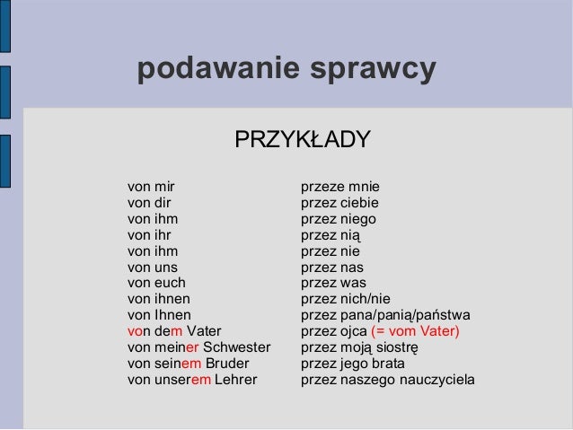 Strona Bierna Niemiecki Czas Teraźniejszy Strona bierna w języku niemieckim (Marcin Perliński)