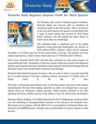 Deutsche Banks Q2 Surprise 9 Share Gaininvest Now - uxu1qtu