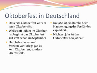 Ostern in Deutschland	Sie dekorieren die Häuser mit Osterschmuk.Sie müssen Osterei haben – Sie müssen aber nicht nur Schokoladen eier sind.