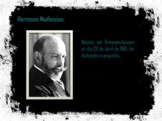 Peter Behrens:Nasceu em Hamburgo no dia 14 de abril de 1868. Foi arquiteto e designer alemão.