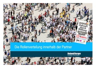 Die Rollenverteilung innerhalb der Partner



                                        Deutschlands größte Bürgerbefragung.pptx
 