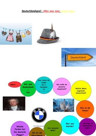 Eva Papageorgiou- Alle Rechte vorbehalten
Deutschlandspiel: Alles was man wissen muss
Start Wie viele
Bundeslände
r
Hat
De...