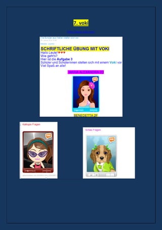 7. voki
http://www.voki.com/
 