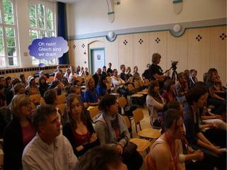 Oh nein! Gleich sind wir dran ! 