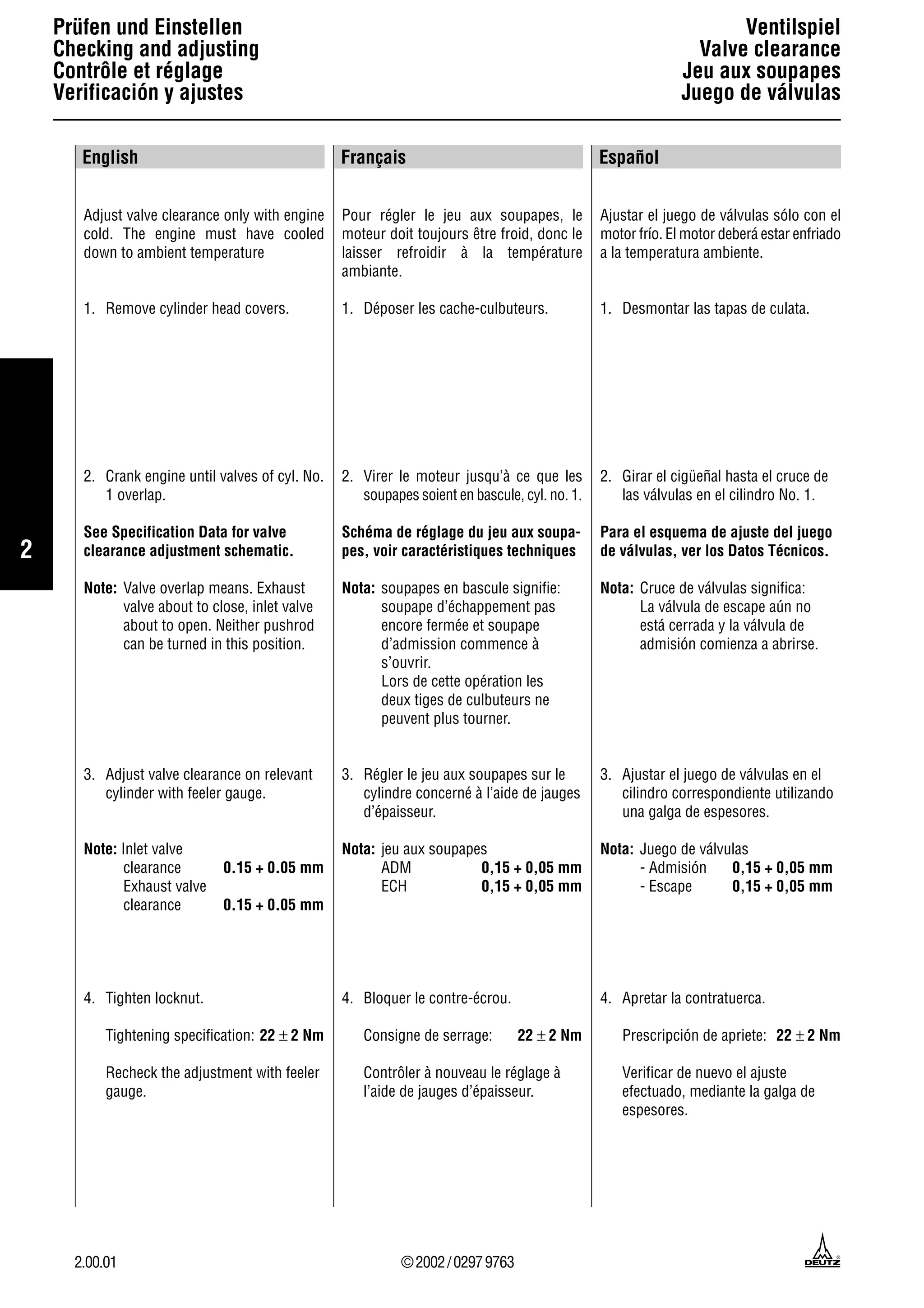 Deutz fahr 913 engine service repair manual