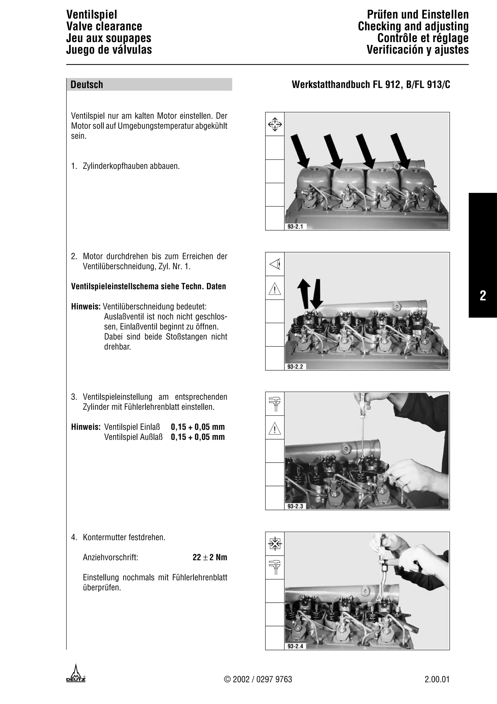 Deutz fahr 913 engine service repair manual