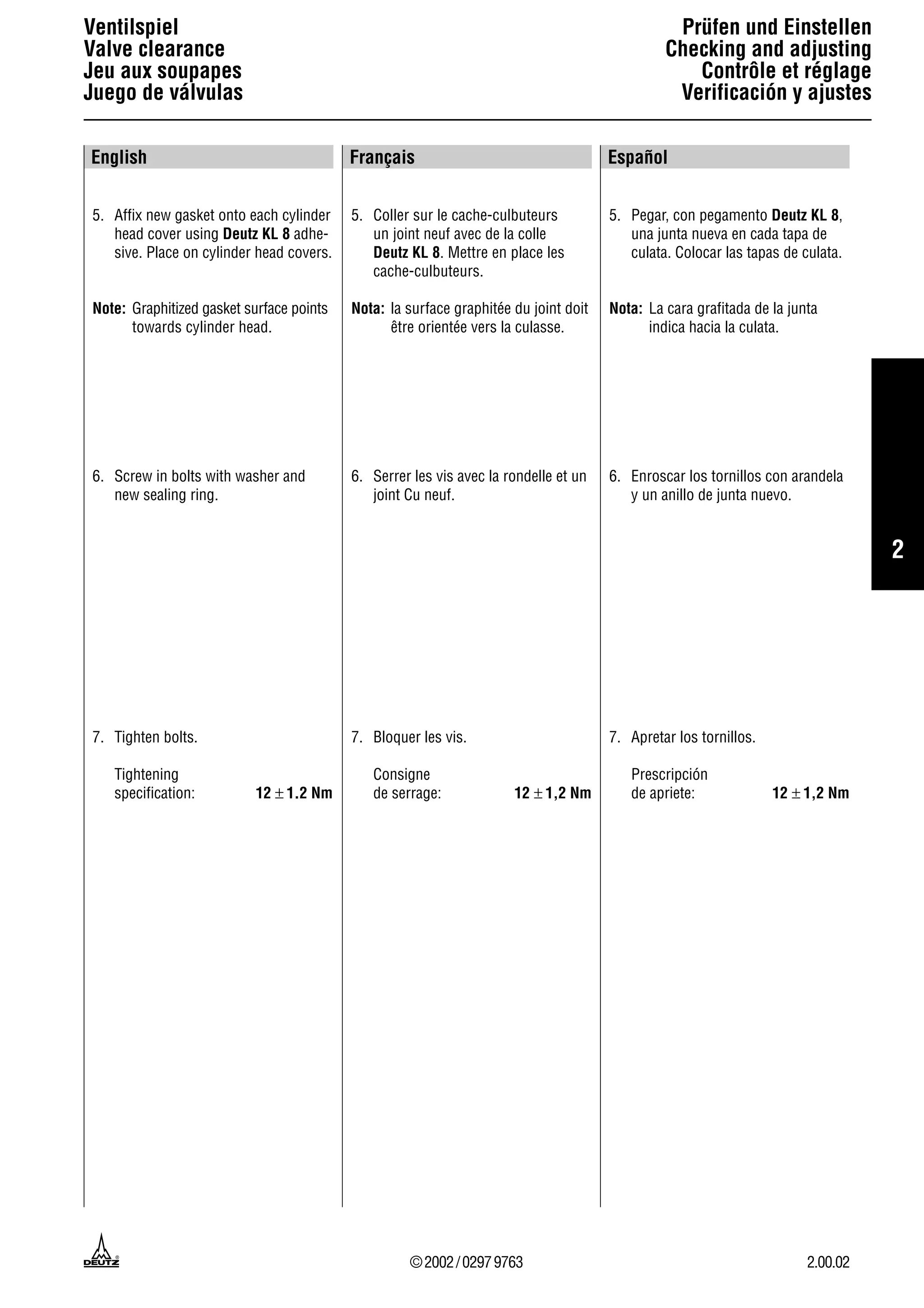 Deutz fahr 913 engine service repair manual