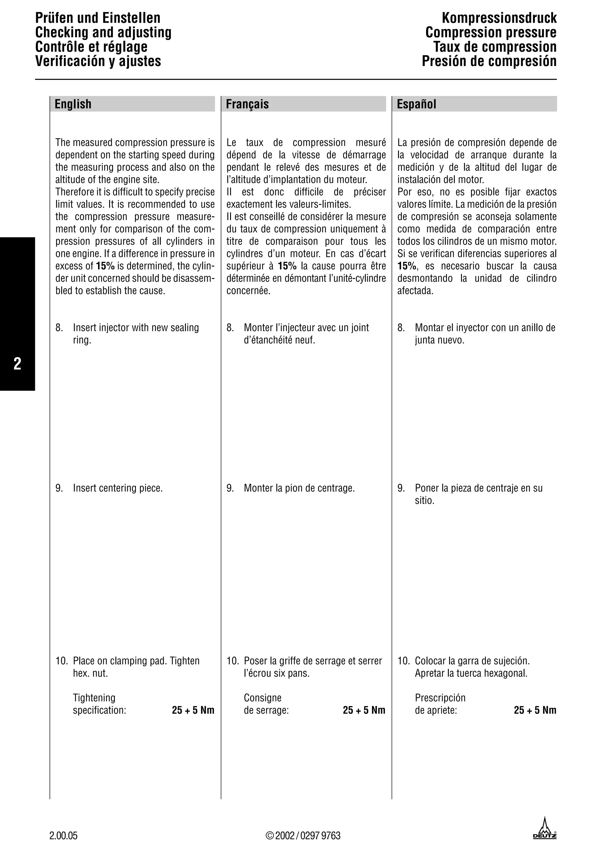 Deutz fahr 913 engine service repair manual