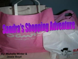 Sandra's Shopping Adventure By: Michelle Winter & Jessie Boyd 