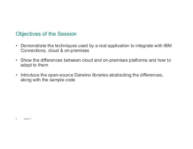 DEV-1430 IBM Connections Integration DEV-1430 IBM Connections Integration