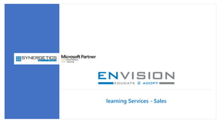 learning Services - Sales
 