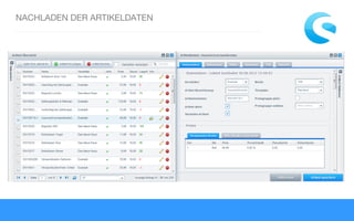 NACHLADEN DER ARTIKELDATEN
 