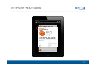 Weidmüller Produktkatalog




                            23
 