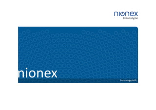 nionex   kurz vorgestellt
 