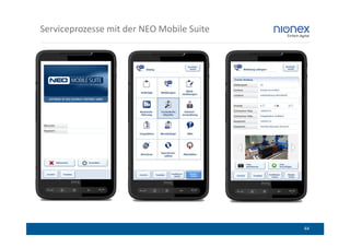 Serviceprozesse mit der NEO Mobile Suite




                                           44
 