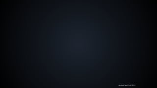 @mlteal | #WCPHX | 2019
 