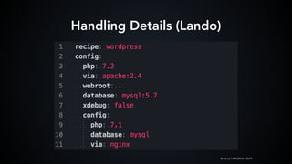 @mlteal | #WCPHX | 2019
Handling Details (Lando)
 