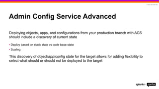 Splunk configuration file for the cloud automation | PPT