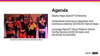 Splunk configuration file for the cloud automation | PPT