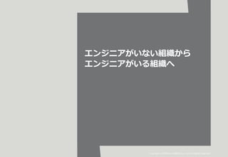 エンジニアがいない組織から
エンジニアがいる組織へ
Copyright © PERSOL CAREER Co., Ltd. All Rights Reserved.
 