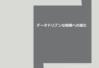 データドリブンな組織への進化
Copyright © PERSOL CAREER Co., Ltd. All Rights Reserved.
 