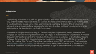 Oracle CodeOne Foreign Keys Support in MySQL 8.0 | PPT