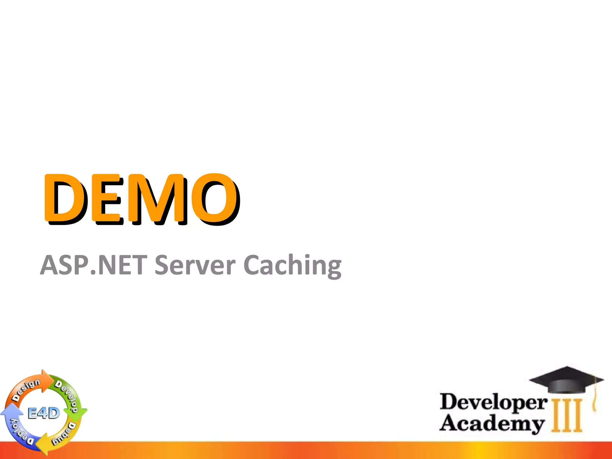 DEMO ASP.NET Server Caching 