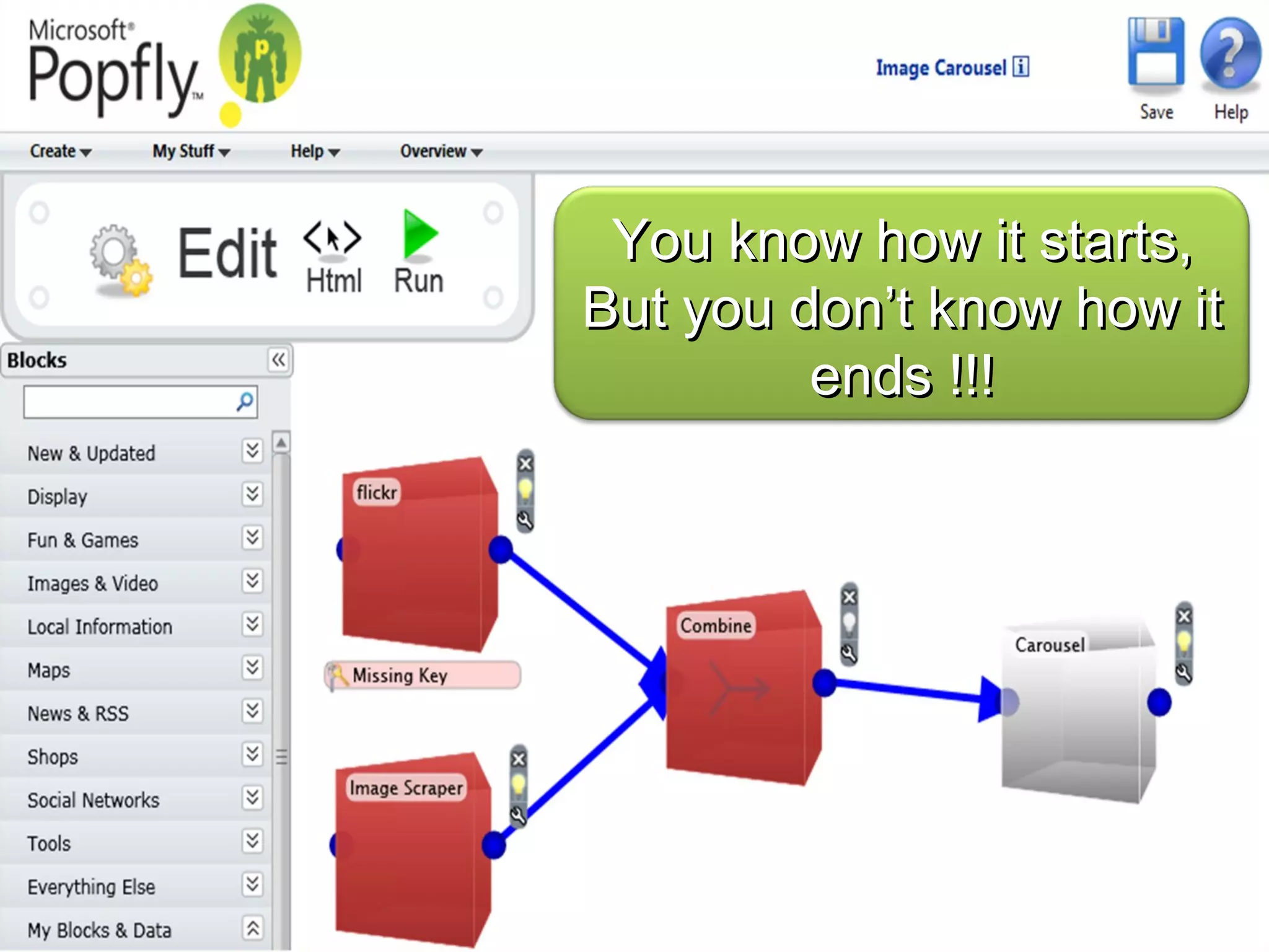 You know how it starts, But you don’t know how it ends !!! 