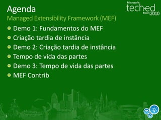 Audiência foco:Desenvolvedores com experiência  em programação orientada a objetos e na linguagem de programação C# 3 ou superior